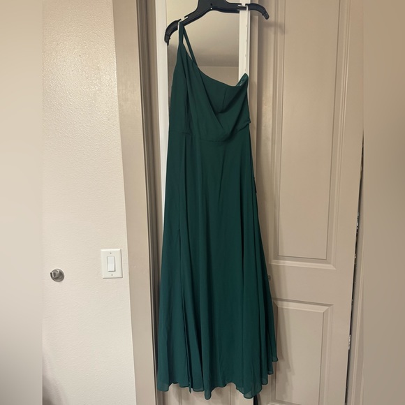 Lulus One Shoulder Maxi Dress NWT - Picture 5 of 11